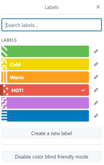 GitHub Labels